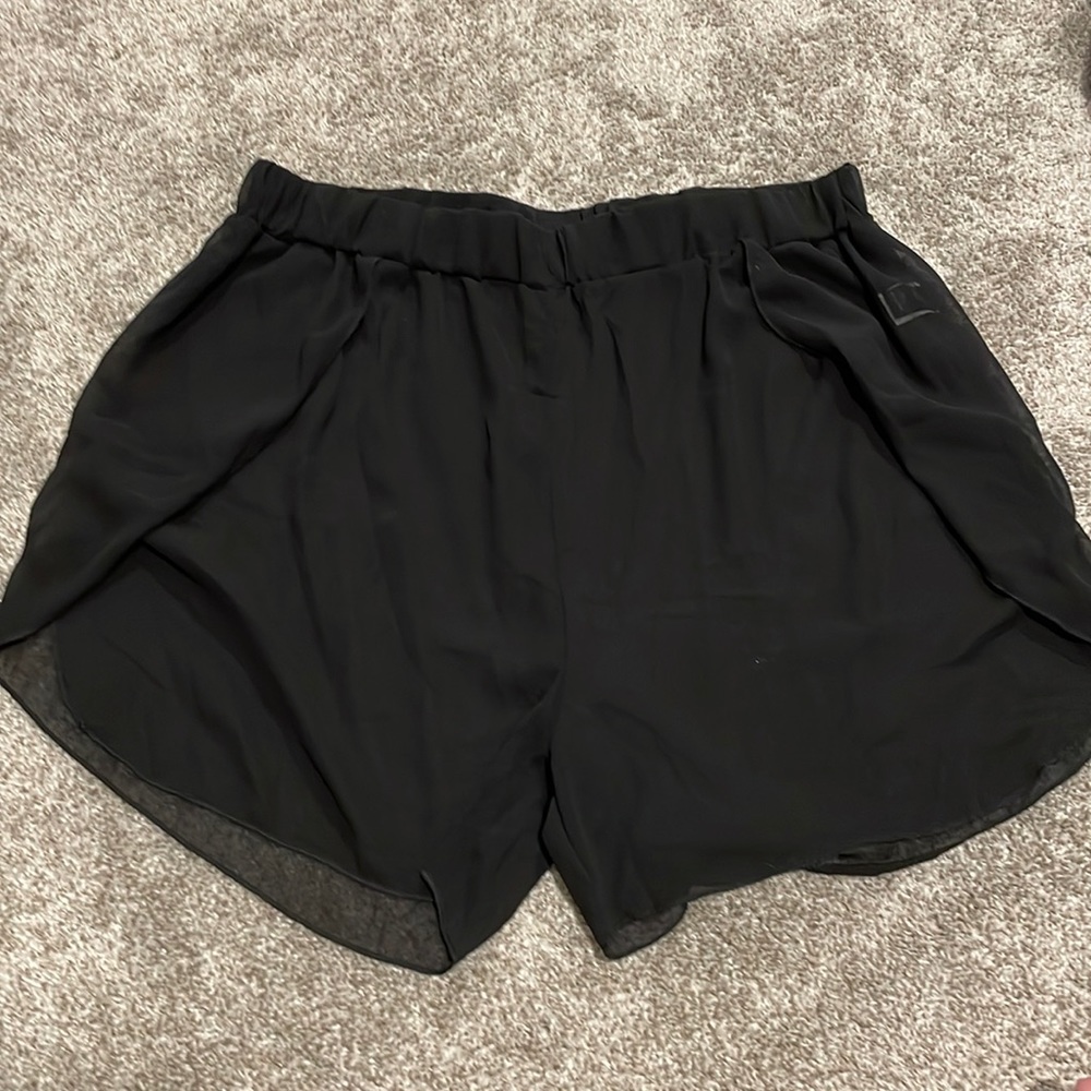 Bathing suit cover up shorts